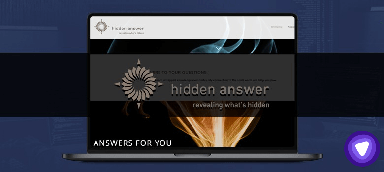Darkweb website - Hidden Answers